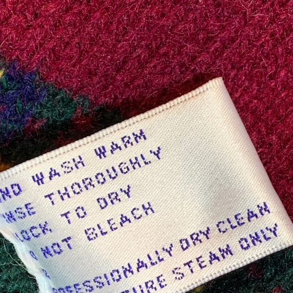 Equestrian Horse Polo Jockey Robert Scott Wool Knit Button Up Sweater Vest Sz L - Picture 10 of 10